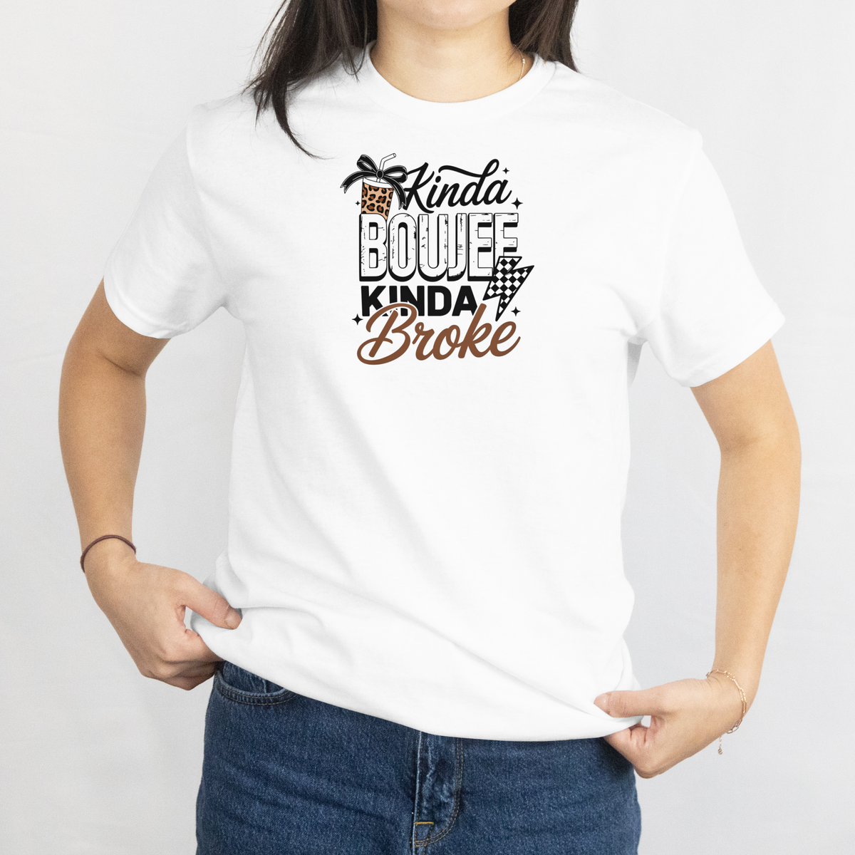 Kinda Boujee, Kinda Broke Tee