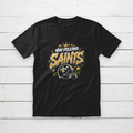 New Orleans Saints Crown Helmet Graphic Tee