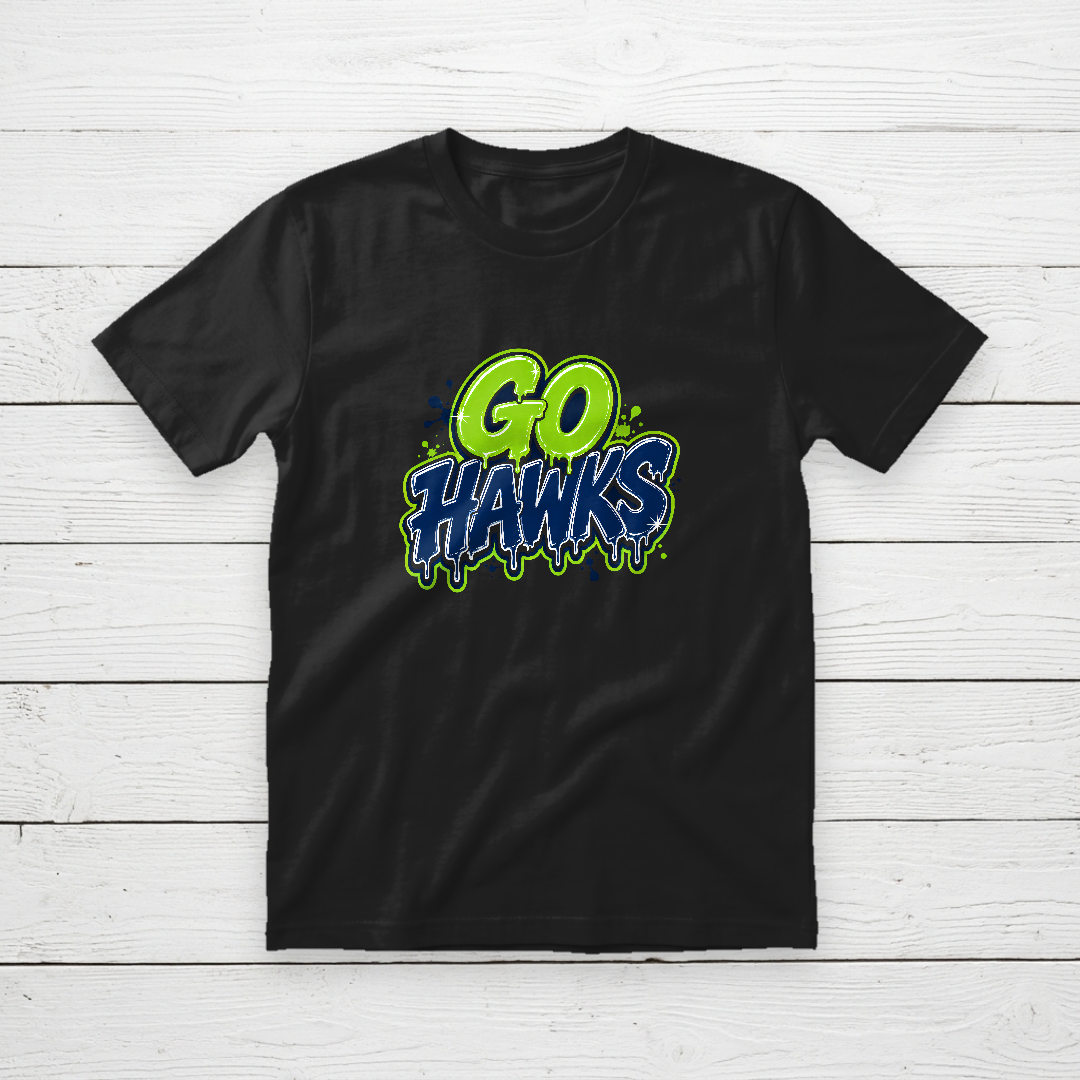 Seattle Seahawks Team Slogan Graphic Tee