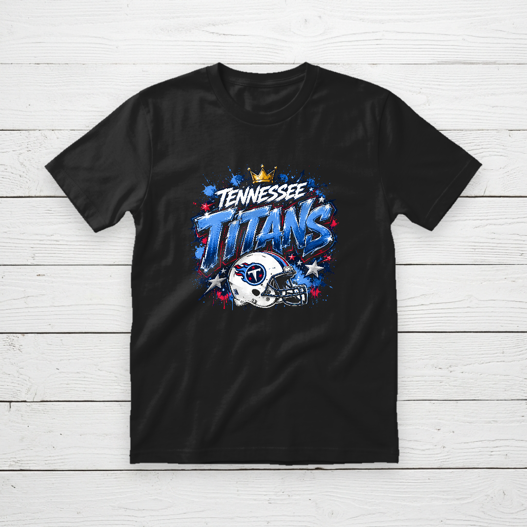 Tennessee Titans Crown Helmet Graphic Tee